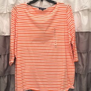 Jones New York ¾ sleeve shirt